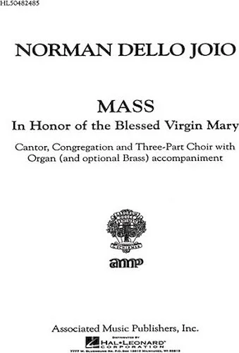 Mass Virgin Mary Congr Pt Mass In Honor Of The Blessed V M Congregation Part