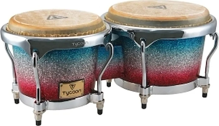 Master Platinum Tri-Fade Series Bongos