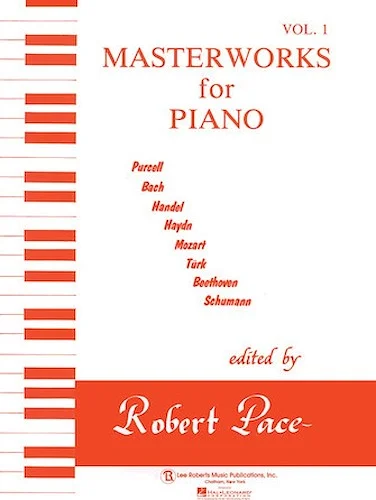 Masterworks for Piano - Volume 1