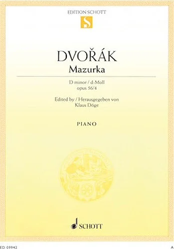 Mazurka D Minor Op. 56 No. 4