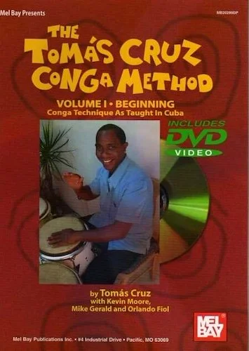 MB CONGA METHOD BOOK/DVD