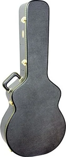 MBT MBTJUGCWBK Wooden Jumbo Guitar Case. Black