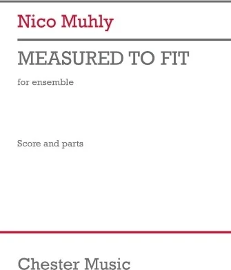 Measured To Fit (Score and Parts) - for Clarinet, String Quartet, and Piano