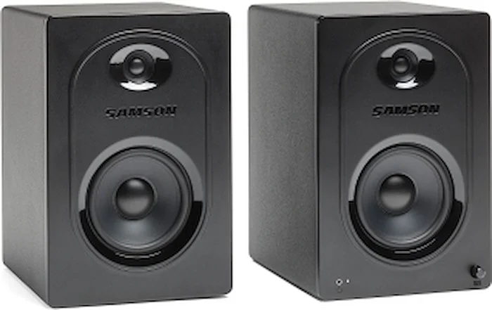 MediaOne M50 - Pair of Powered Active 2-Way Studio Monitors with 5 inch. Driver
