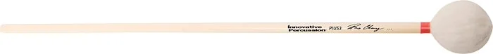 Medium General Marimba Mallets - White Yarn - Rattan - Pius Cheung Series Concert Keyboard Mallets