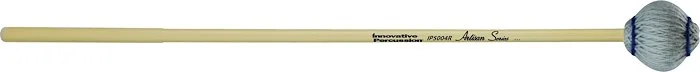 Medium Hard Marimba Mallets - Light Gray Yarn - Rattan - Artisan Series Concert Keyboard Mallets