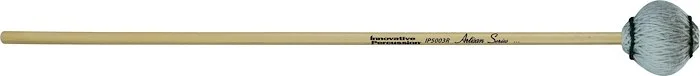 Medium Marimba Mallets - Light Gray Yarn - Rattan - Artisan Series Concert Keyboard Mallets