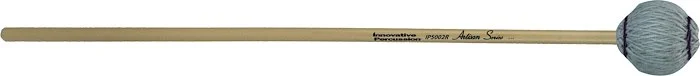 Medium Soft Marimba Mallets - Light Gray Yarn - Rattan - Artisan Series Concert Keyboard Mallets