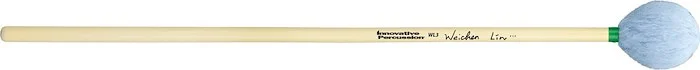 Medium Soft Marimba Mallets - Sky Blue Yarn - Rattan - Wei-Chen Lin Series Concert Keyboard Mallets