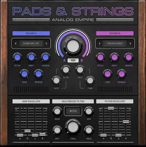 Melda Analog Empire: Pads and Strings	 (Download) <br>