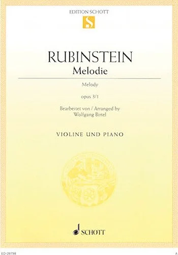 Melodie, Op. 3 No. 1