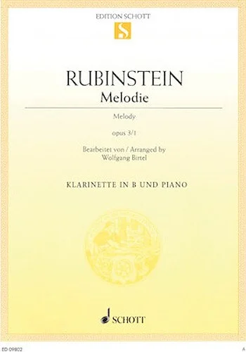 Melodie Op. 3, No. 1