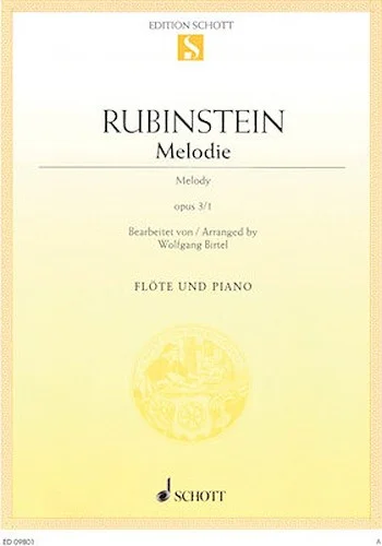 Melodie Op. 3, No. 1 - for Flute & Piano
