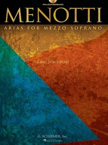 Menotti Arias for Mezzo-Soprano - 8 Arias from 5 Operas