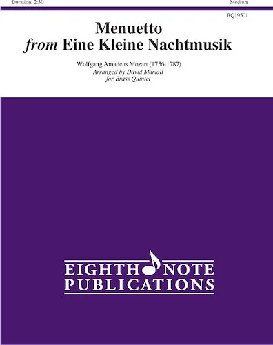 Menuetto<br>from <i>Eine Kleine Nachtmusik</i>