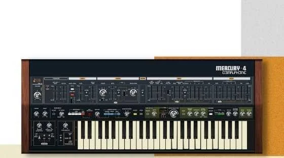 Mercury-4 Synthesizer (Download) <br>Mercury-4 lovingly recreates Jupiter-4