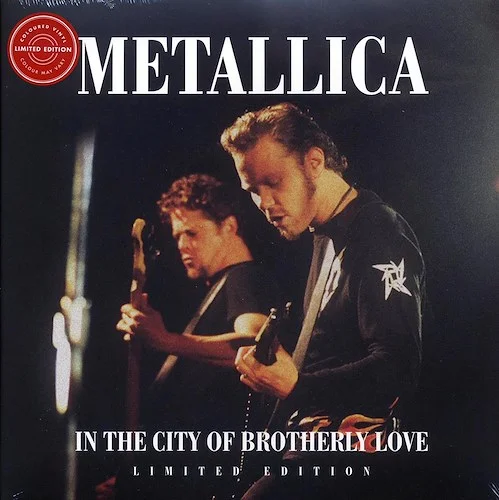 Metallica - In The City Of Brotherly Love: The Electric Factory, Philadelphia, Pennsylvania, November 23rd, 1998 (ltd. ed.) (2xLP) (red vinyl)