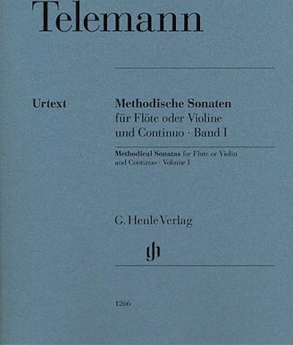 Methodical Sonatas for Flute or Violin and Continuo - Volume 1