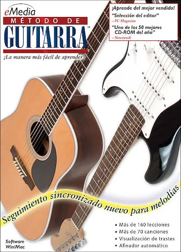 Metodo de Guitarra v5 - Mac 10.5 to 10.14, 32-bit  (Download)<br>Metodo de Guitarra v5 eMedia [Mac 10.5 to 10.14, 32-bit only]