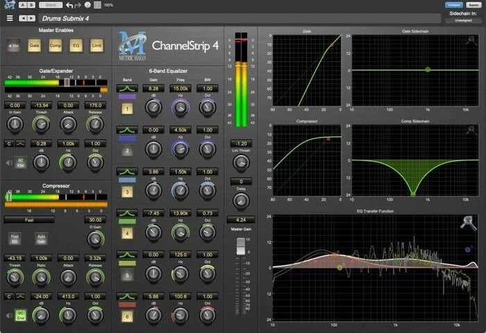 Metric Halo MH ChannelStrip v4 Download Plugin Software