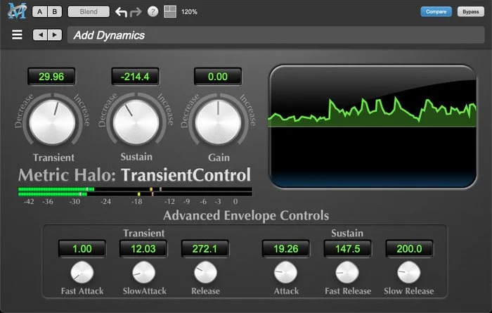 Metric Halo MH TransientControl v4 Download Plugin Software