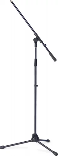 Microphone boom stand w/folding legs, heavy model Image