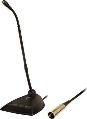 Microflex Series Standard Gooseneck Mic (12", Cardioid, No Mute Switch)
