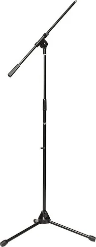 Microphone boom stand w/folding legs, heavy model