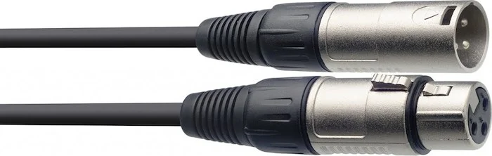 Microphone cable, XLR/XLR (m/f), 10 m (33')