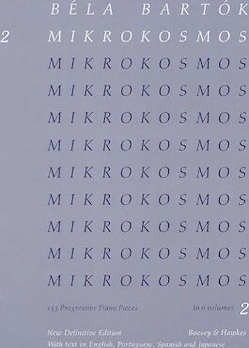 Mikrokosmos Volume 2 (Blue)