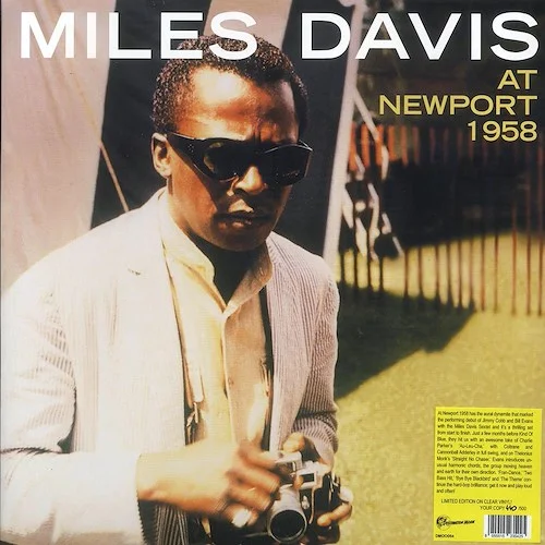 Miles Davis - At Newport 1958 (ltd. 500 copies made) (clear vinyl)