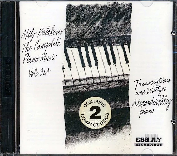 Mily Balakirev - The Complete Piano Music Volumes 3 & 4 (21 tracks) (2xCD) (incl. large booklet)