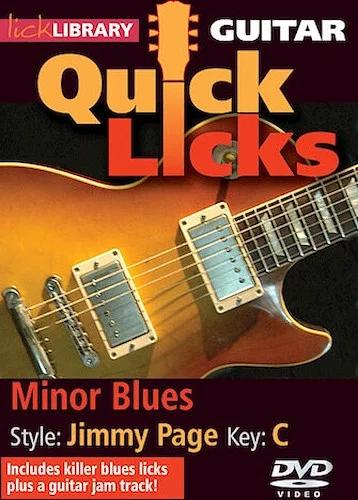 Minor Blues - Quick Licks - Style: Jimmy Page; Key: C