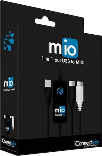 Mio - 1-In-1-Out USB to MIDI for Mac and PC