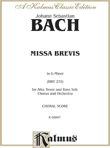 Missa Brevis in G Minor (BWV 235)