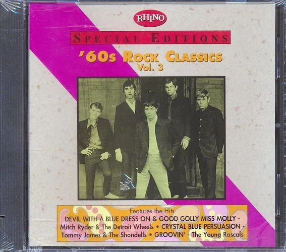 Mitch Ryder & The Young Wheels, Sam & Dave, The Young Rascals, Etc. - 60's Rock Classics Volume 3 (marked/ltd stock)