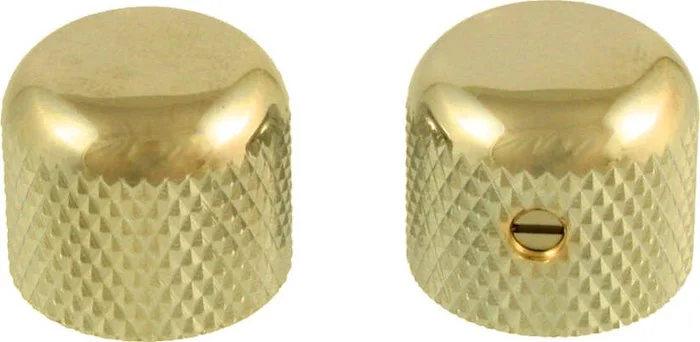 MK-3150 Short Metal Dome Knobs<br>Gold