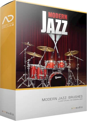 Modern Jazz Brushes<br>Addictive Drums 2 ADpak (Download)
