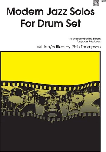 Modern Jazz Solos For Drum Set (Book with CD)