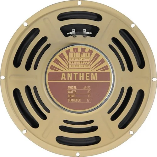 Mojotone Anthem 12" 50W Guitar Speaker 16 Ohm<br>