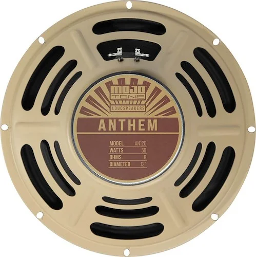 Mojotone Anthem 12" 50W Guitar Speaker 8 Ohm<br>