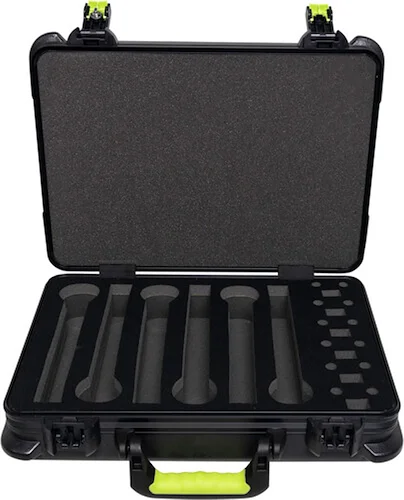 Molded Case for (6) Wireless Mics - TSA Latch