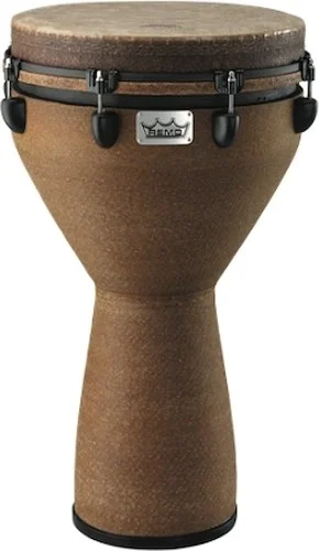 Mondo(TM) Djembe - 14 inch. x 25 inch. Key-Tuned Djembe with Skyndeep  Earth Finish