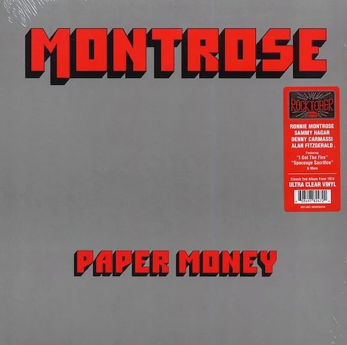 Montrose - Paper Money (ltd. ed.) (clear vinyl)