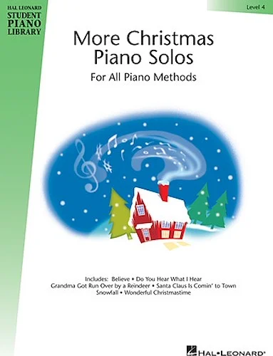 More Christmas Piano Solos - Level 4 - For All Piano Methods