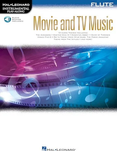 Movie and TV Music for Flute - Instrumental Play-Along  Series