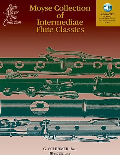 Moyse Collection of Intermediate Flute Classics - 11 Pieces Edited by Louis Moyse