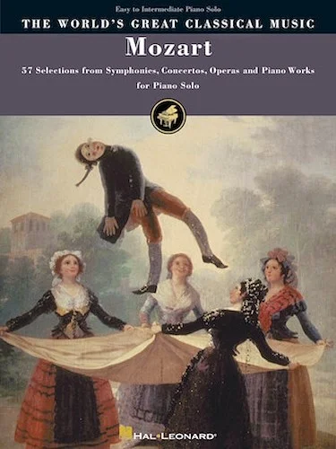 Mozart - Simplified Piano Solos - 57 Selections from Symphonies, Concertos, Operas and Piano Works for Piano Solo