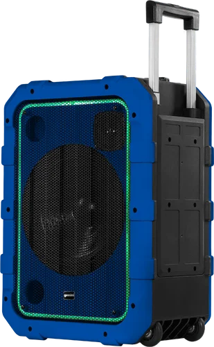 MPA-2400: RECHARGEABLE WEATHER-RESISTANT TROLLEY SPEAKER (BLUE)