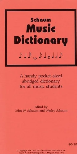 Music Dictionary